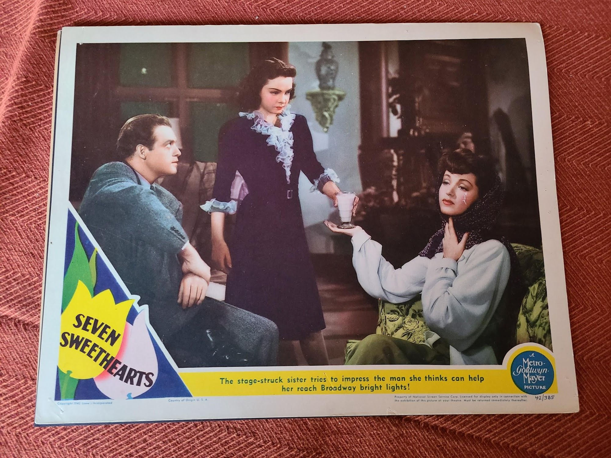 Seven Sweethearts 1942 General Lobby Cards