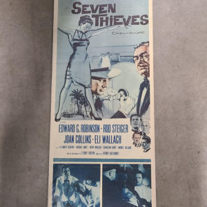 Seven Thieves 1960 Inserts