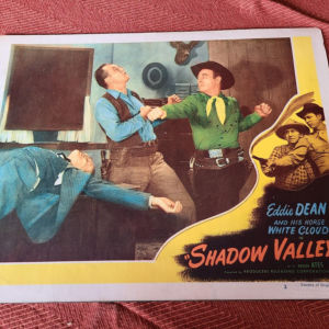 Shadow Valley 1947 Western Lobby Cards