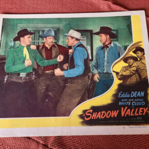 Shadow Valley 1947 Western Lobby Cards
