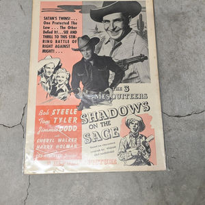Shadows On The Sage 1942 Window Cards