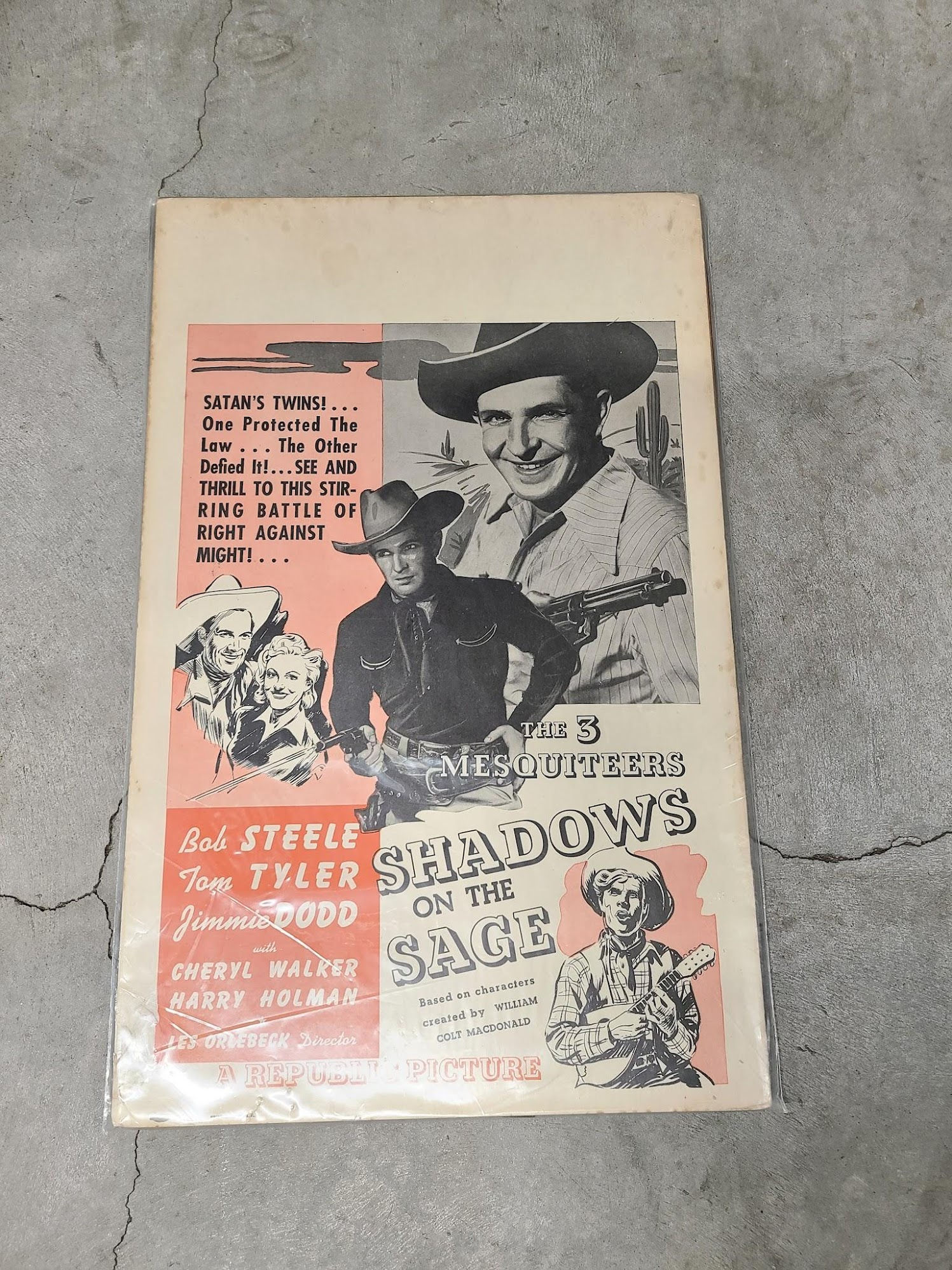 Shadows On The Sage 1942 Window Cards