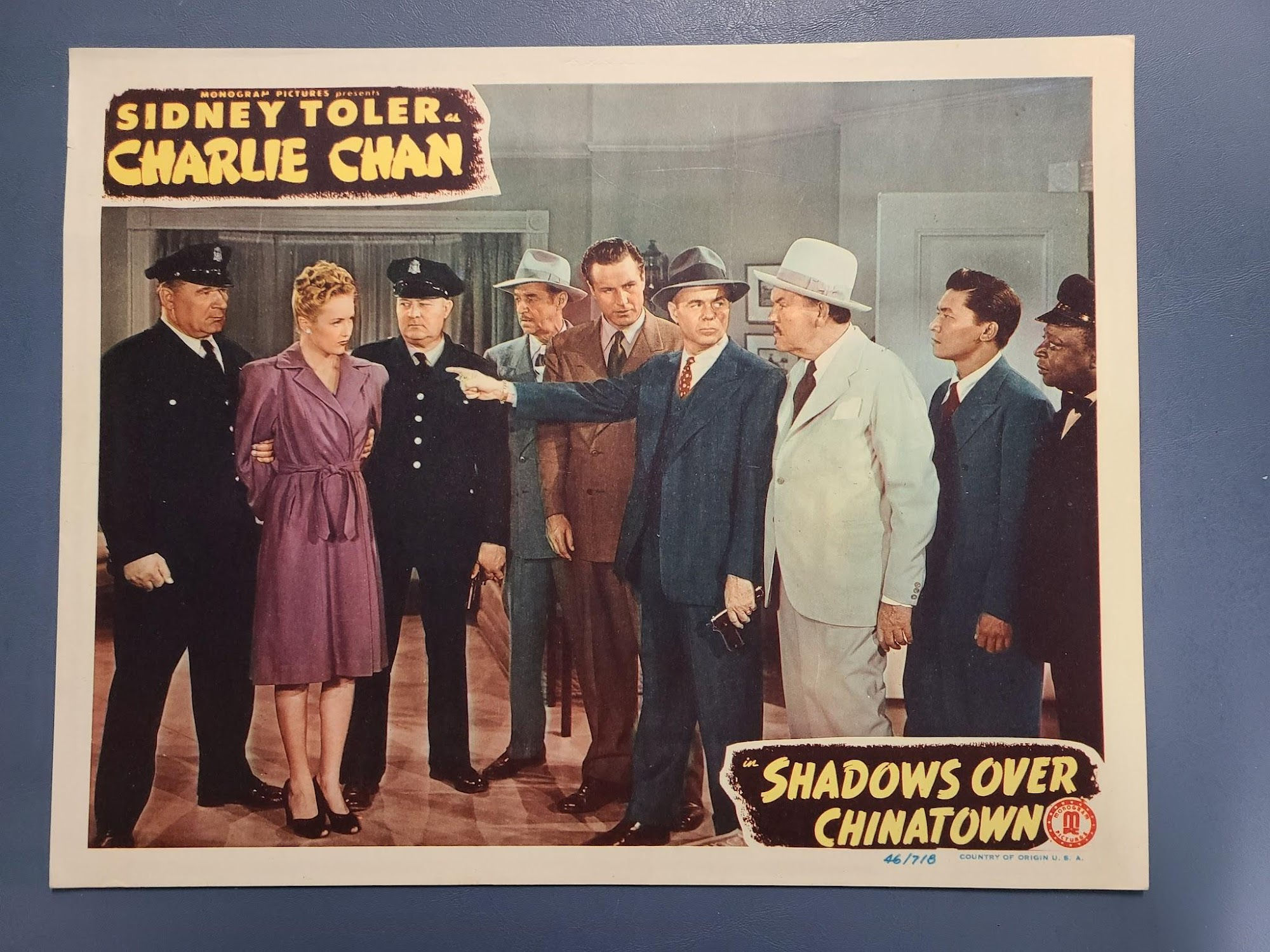 Shadows Over Chinatown 1946 General Lobby Cards