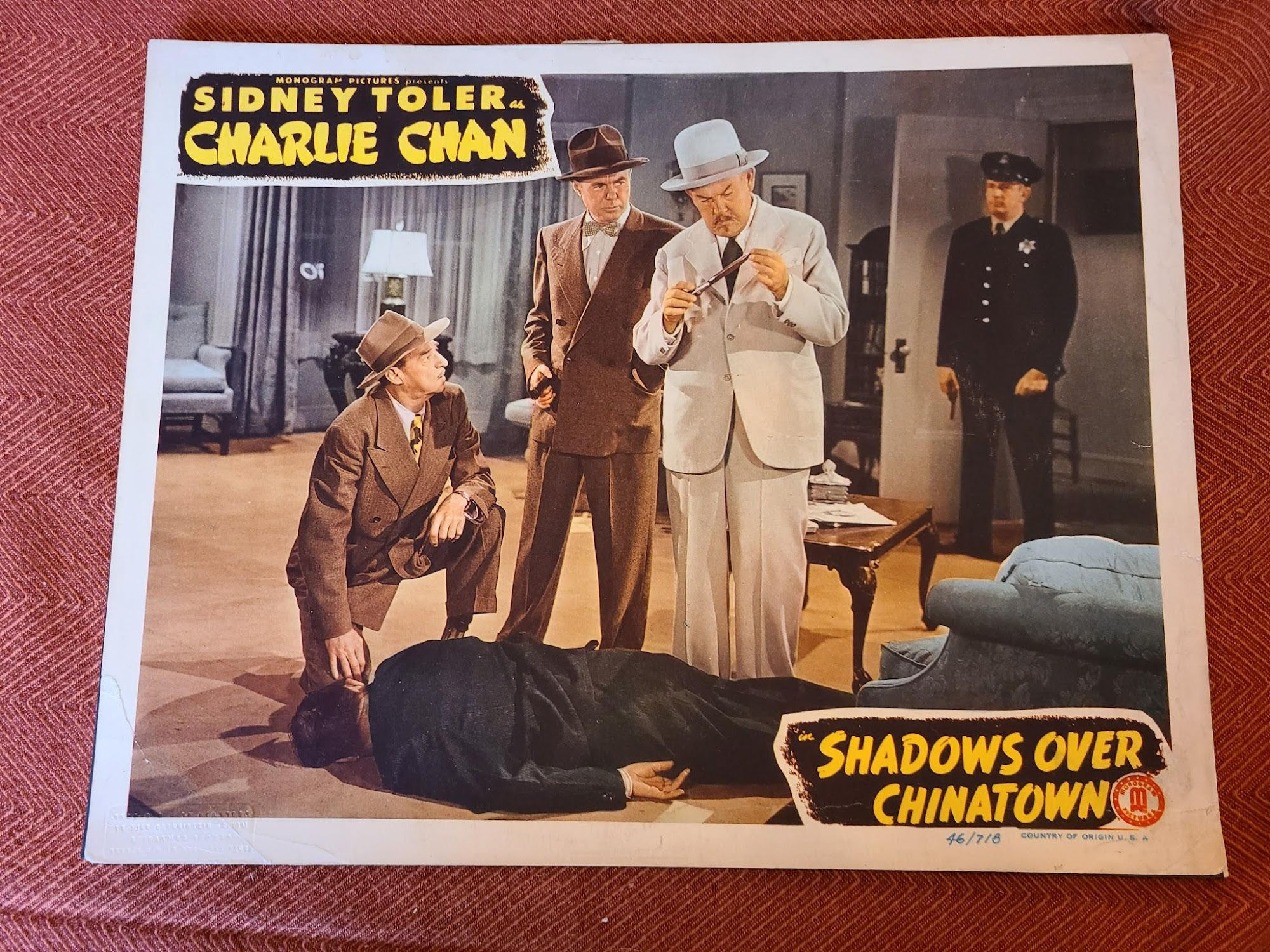 Shadows Over Chinatown 1946 General Lobby Cards