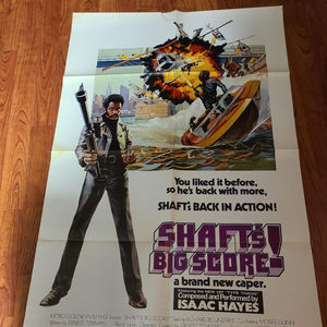 Shaft's Big Score 1972 1 Sheets/US