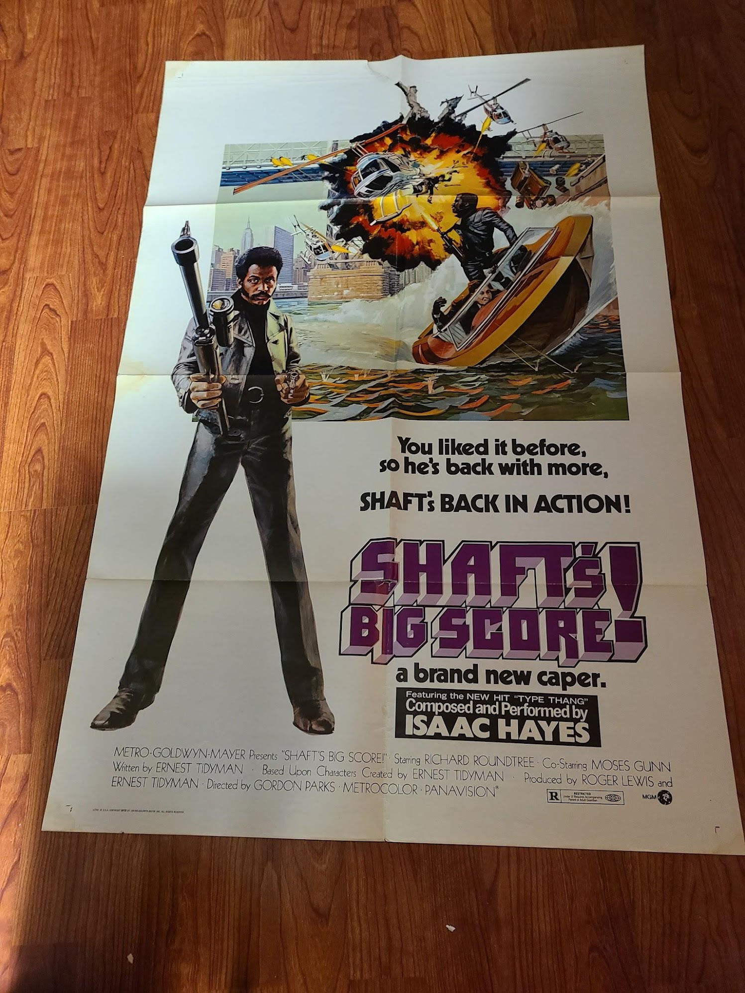 Shaft's Big Score 1972 1 Sheets/US