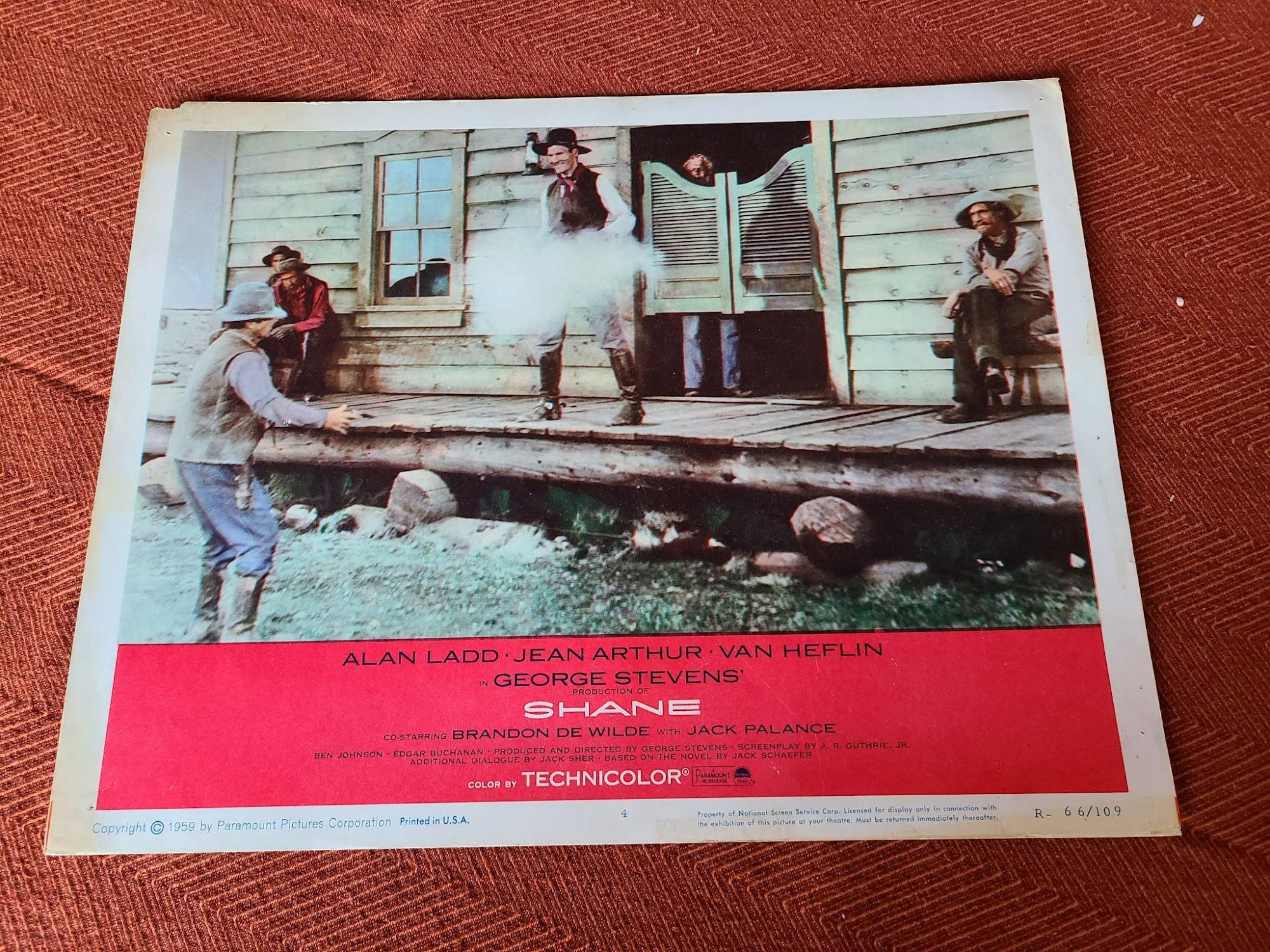 Shane 1953 Western Lobby Cards