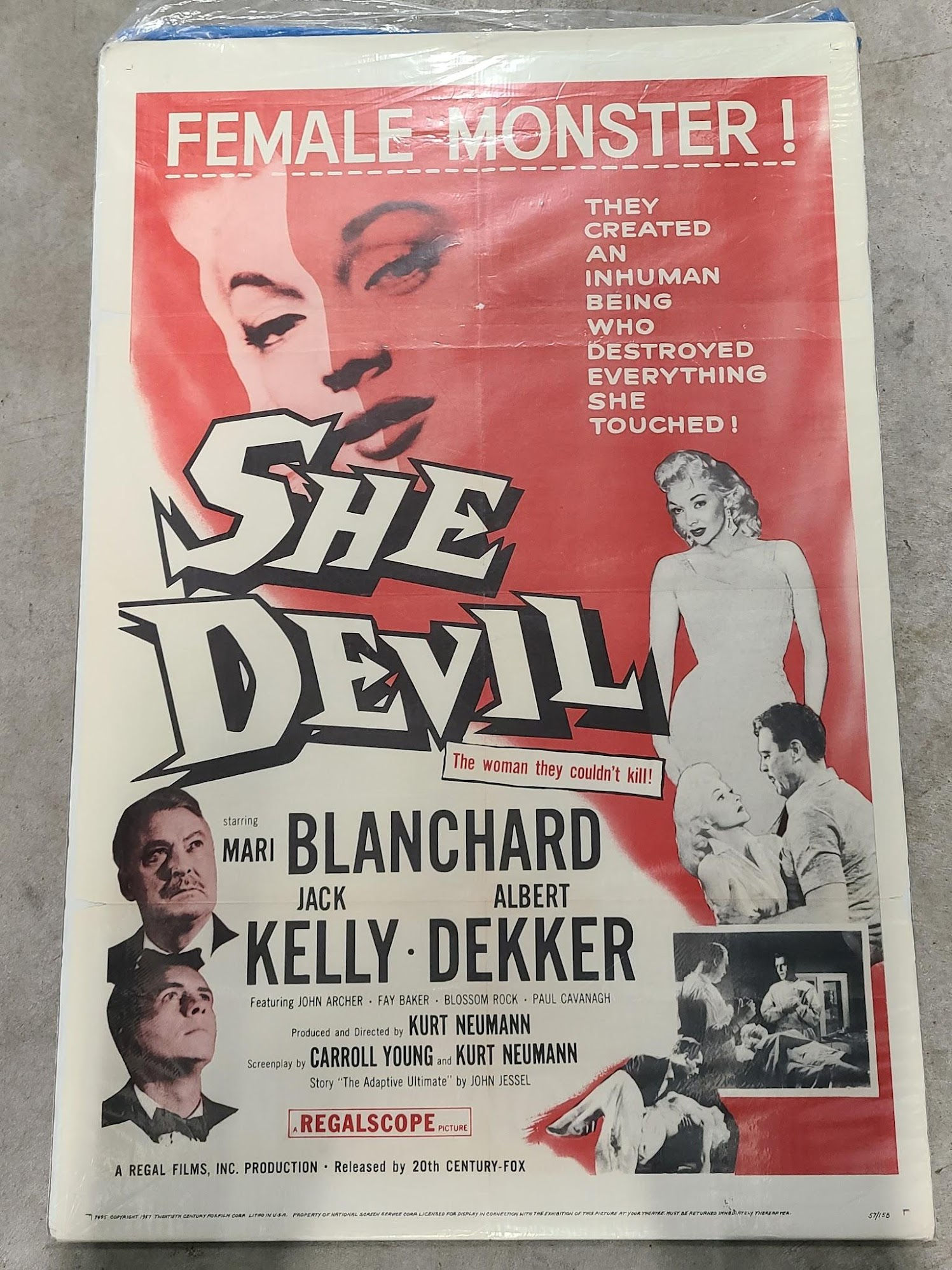 She Devil 1957 1 Sheets/US