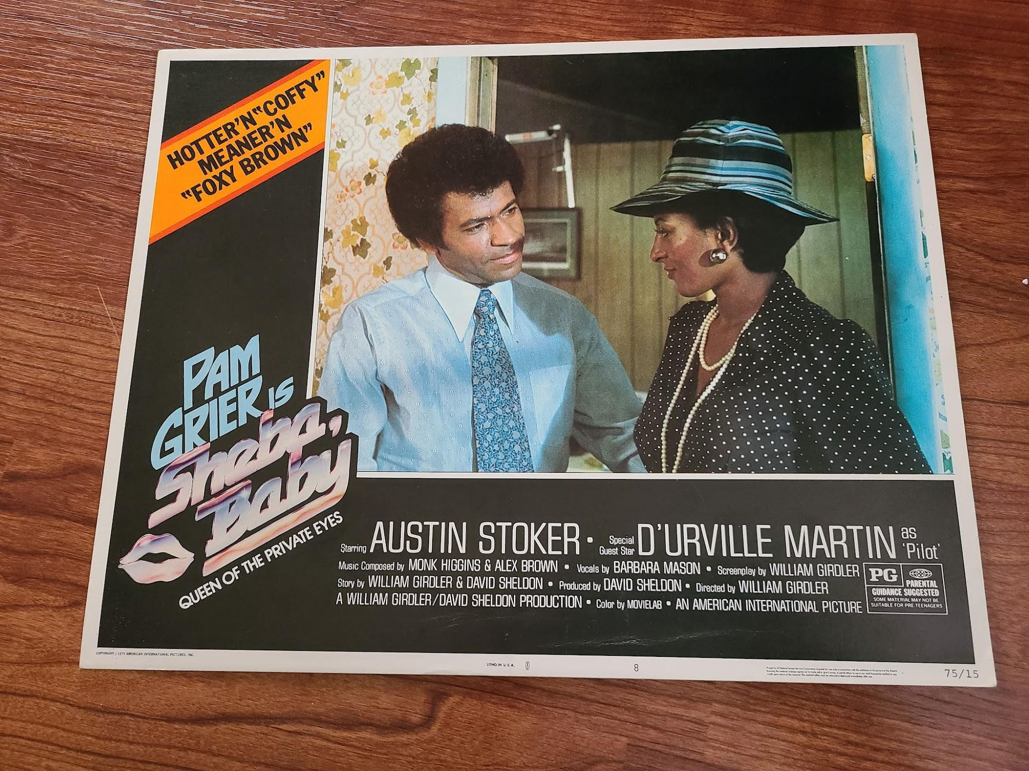 Sheba Baby 1975 General Lobby Cards