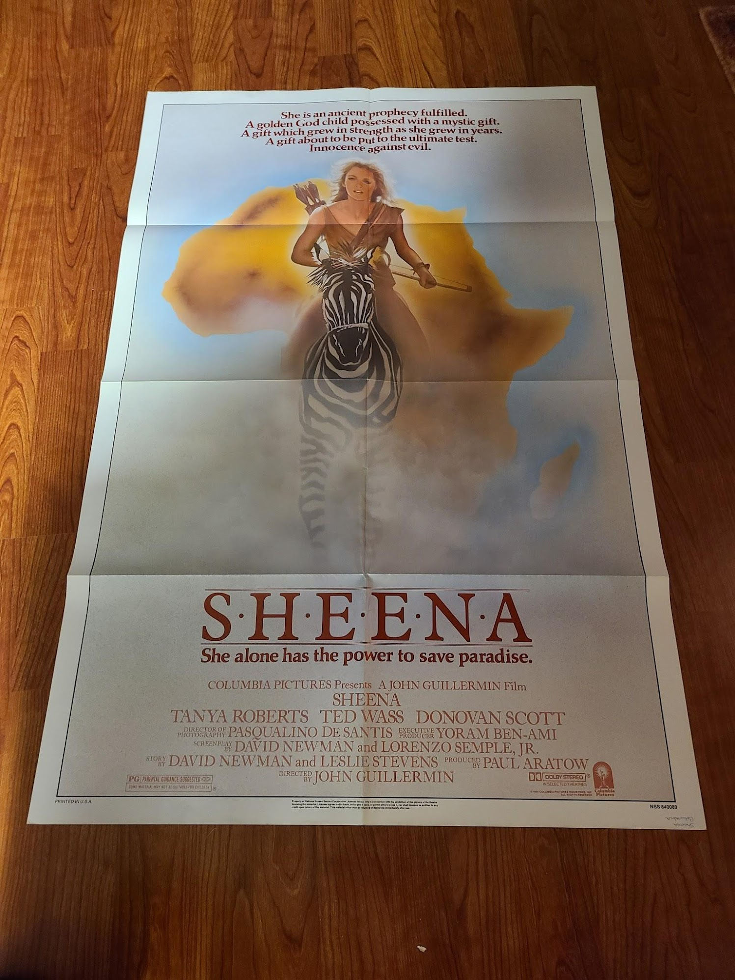 Sheena 1984 1 Sheets/US