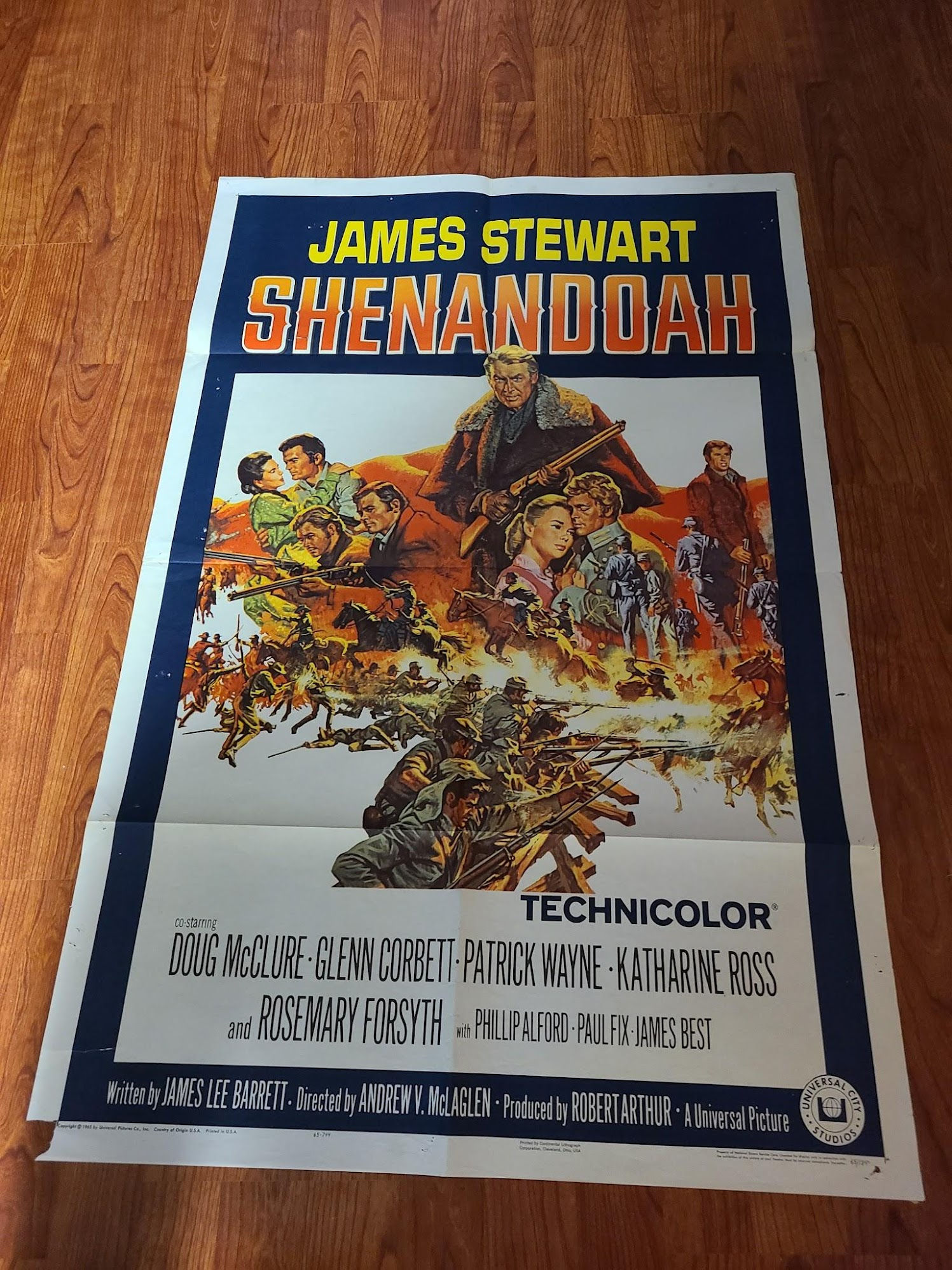 Shenandoah 1965 1 Sheets/US