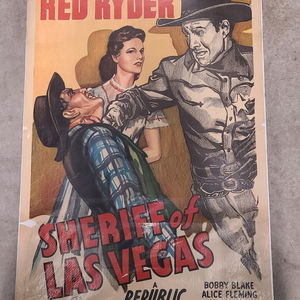 Sheriff Of Las Vegas 1944 1 Sheets/US
