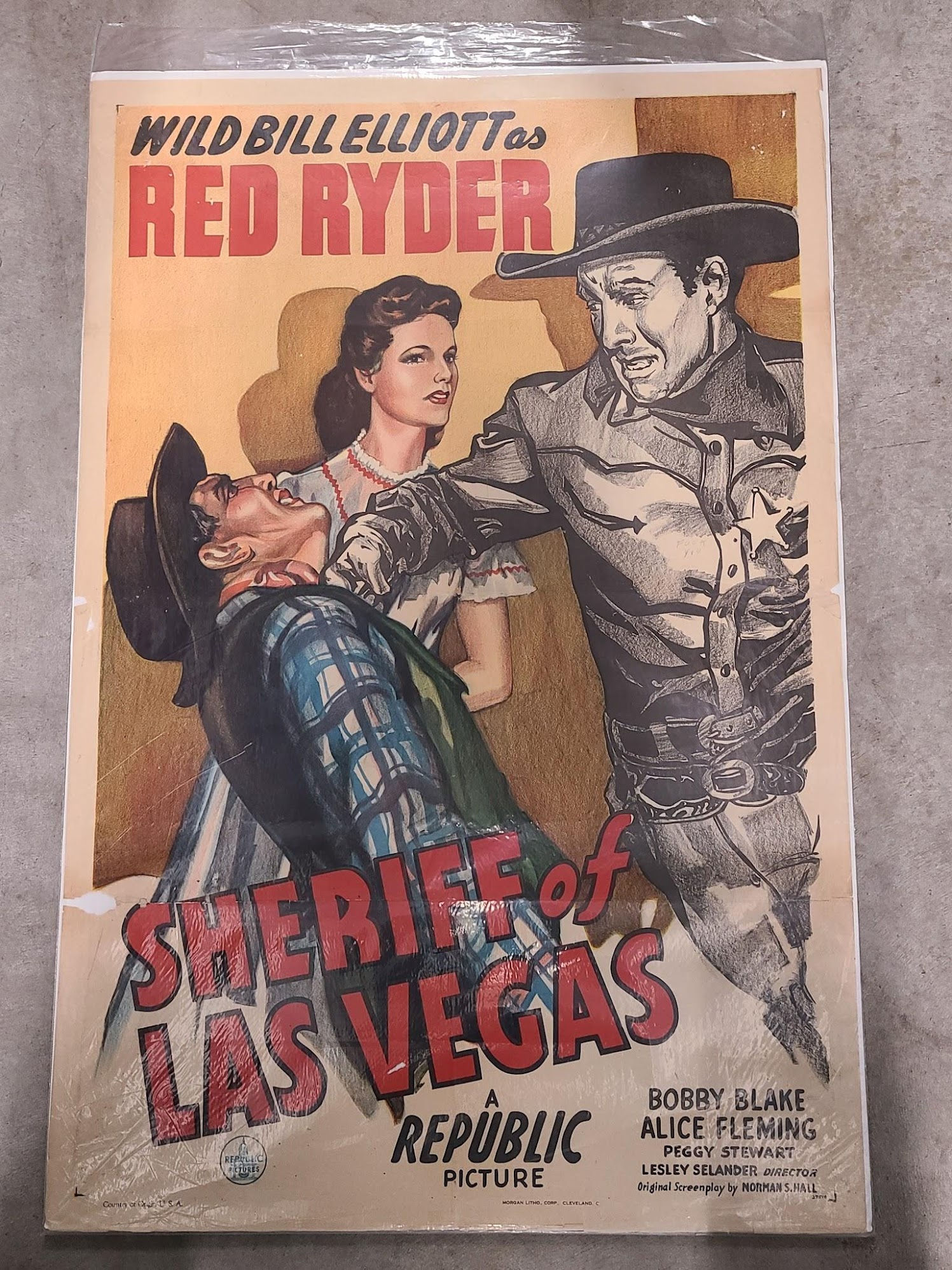 Sheriff Of Las Vegas 1944 1 Sheets/US
