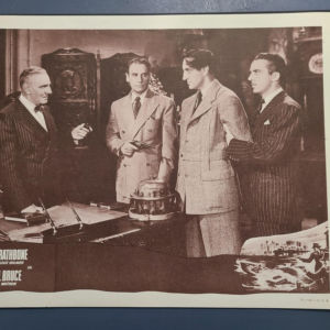 Sherlock Holmes In Washington 1943 General Lobby Cards