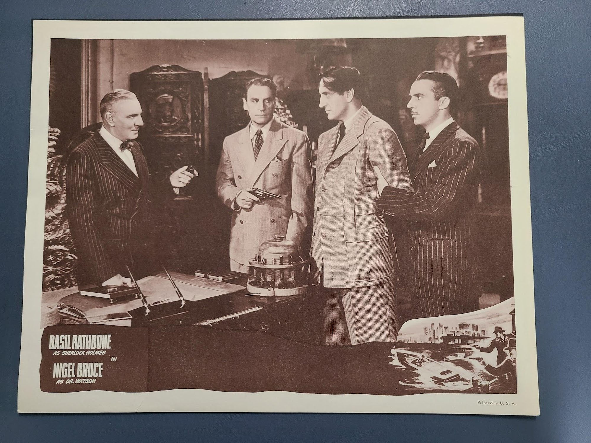 Sherlock Holmes In Washington 1943 General Lobby Cards