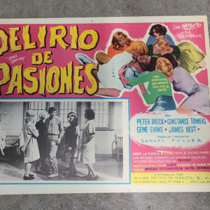 Shock Corridor 1963 Mexican Lobby Cards