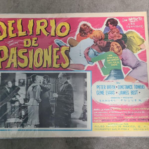 Shock Corridor 1963 Mexican Lobby Cards