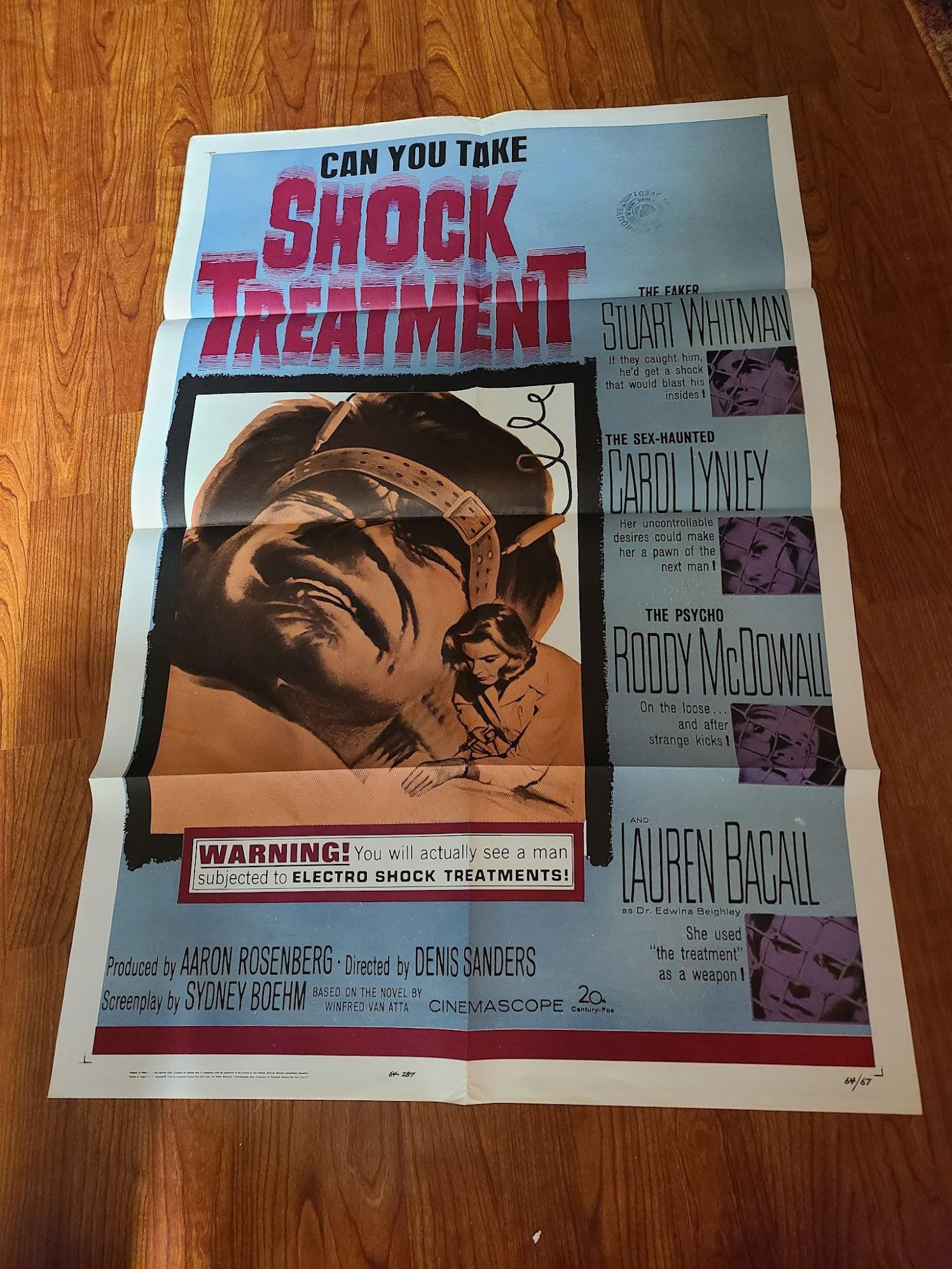 Shock Treatment 1964 1 Sheets/US