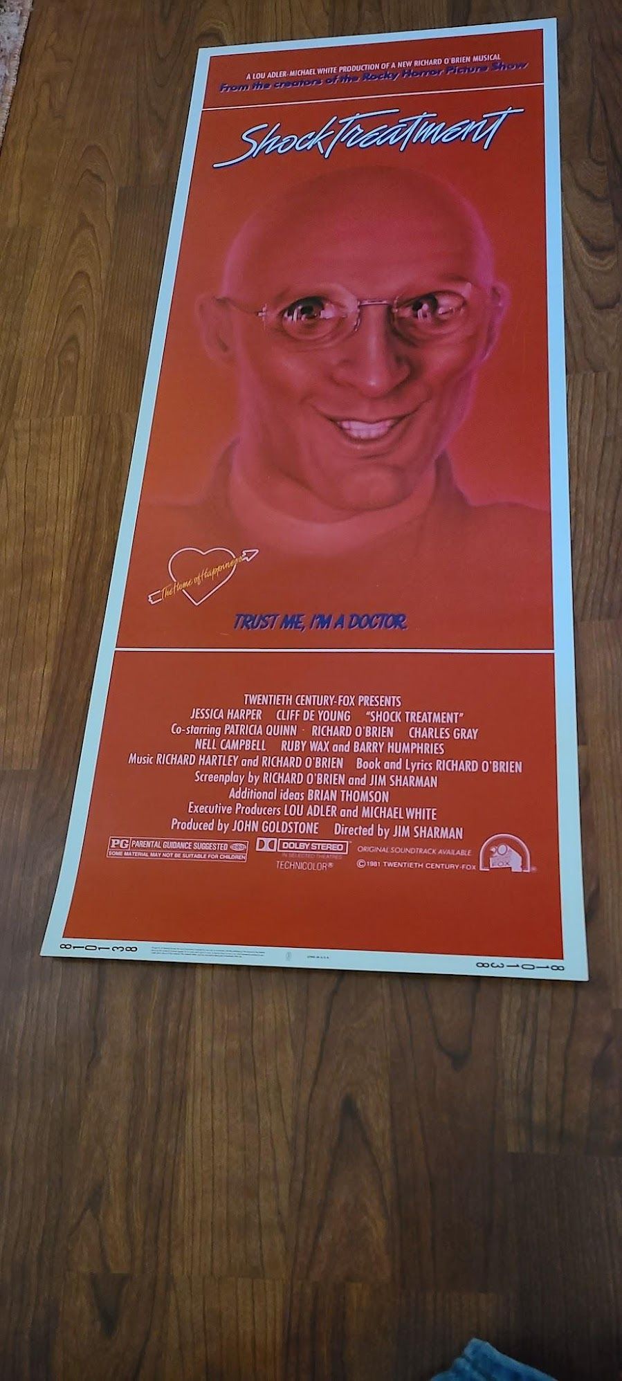 Shock Treatment 1981 Inserts