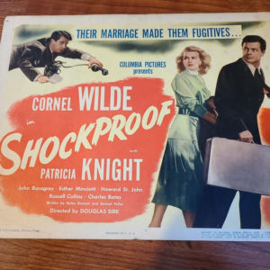 Shockproof 1949 Title Cards
