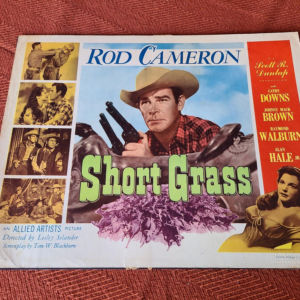 Short Grass 1950 Western Lobby Cards