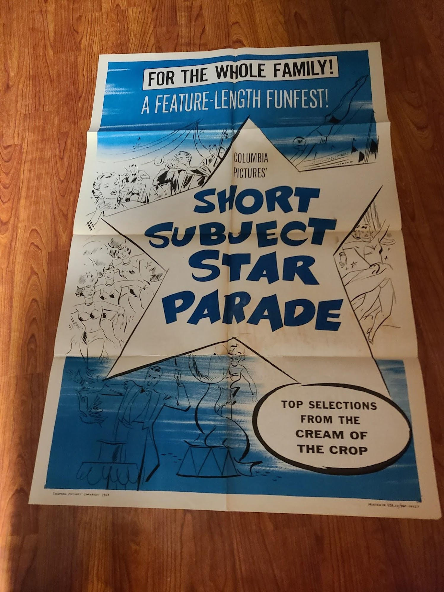 Short Subject Star Parade 1953 1 Sheets/US