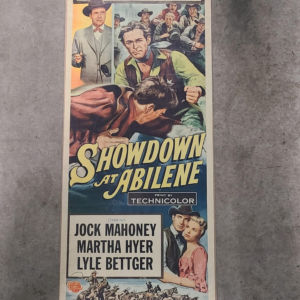 Showdown At Abilene 1957 Inserts