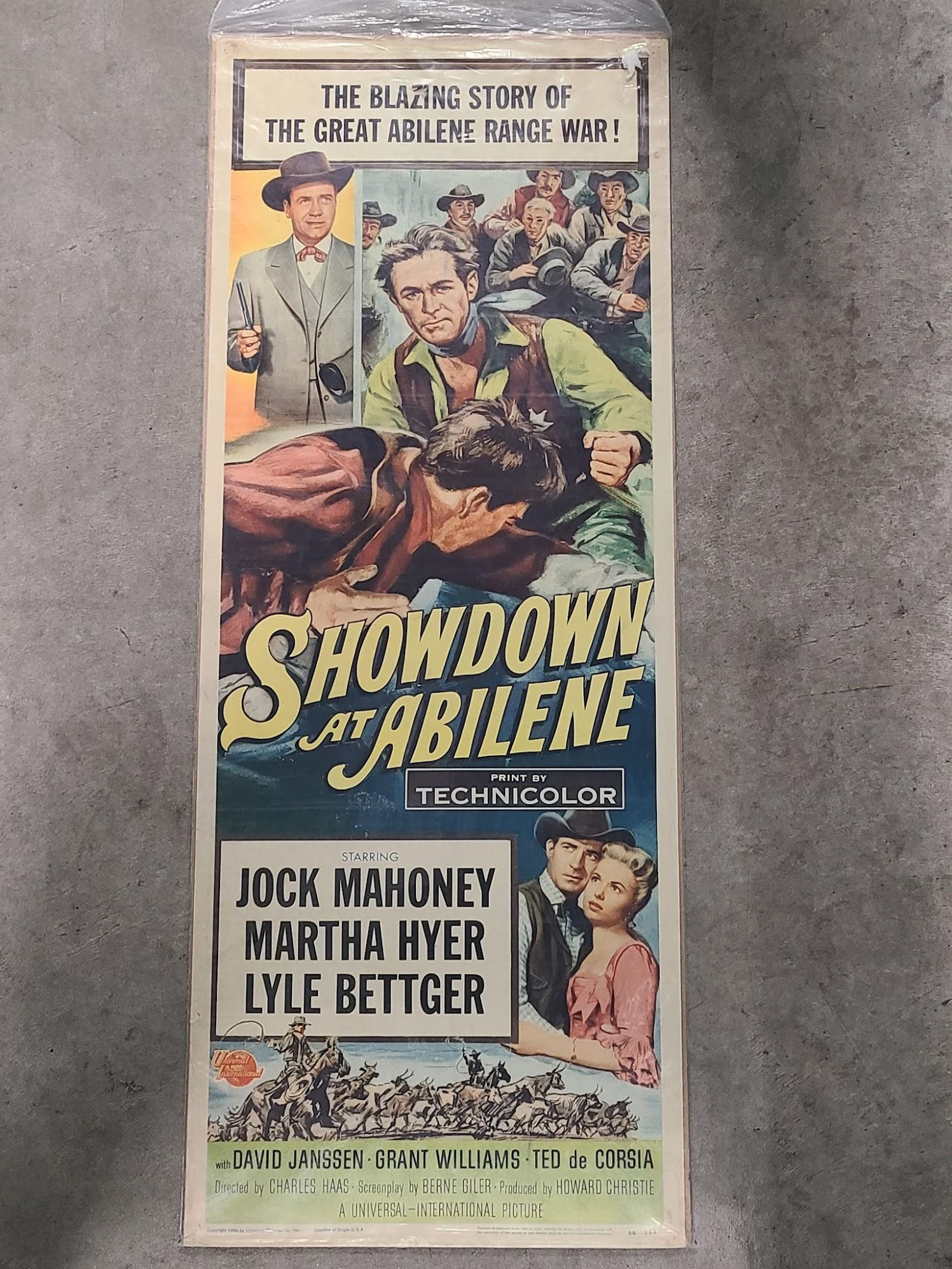 Showdown At Abilene 1957 Inserts