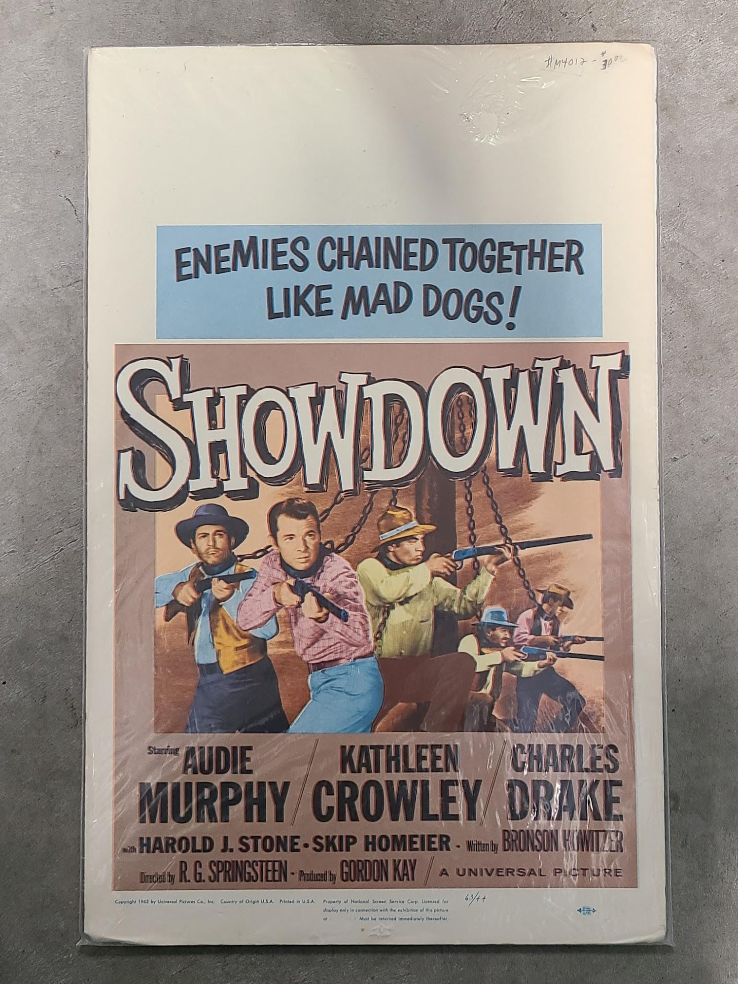 Showdown 1963 Window Cards