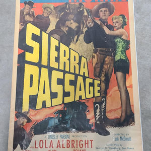 Sierra Passage 1951 1 Sheets/US