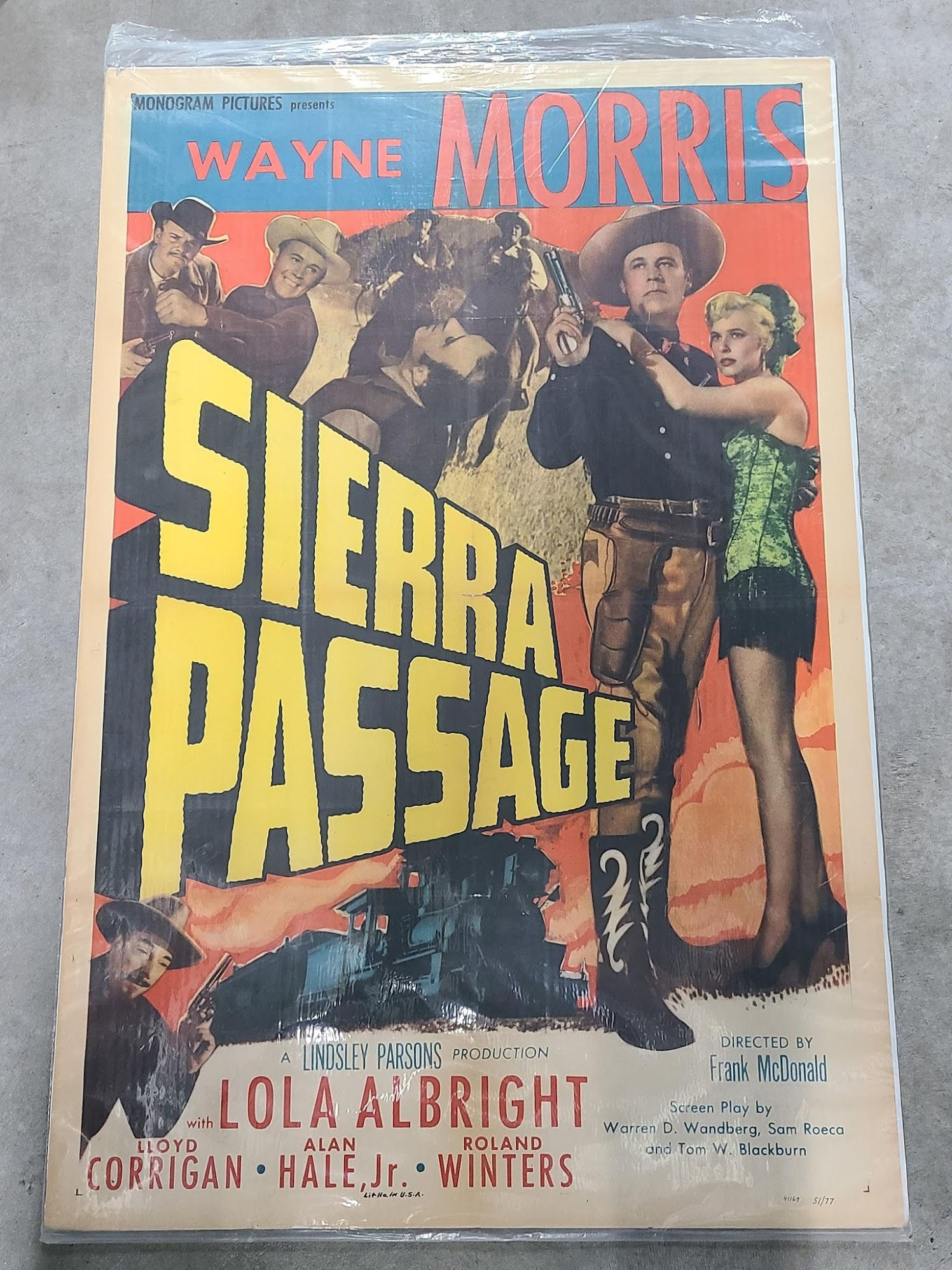 Sierra Passage 1951 1 Sheets/US