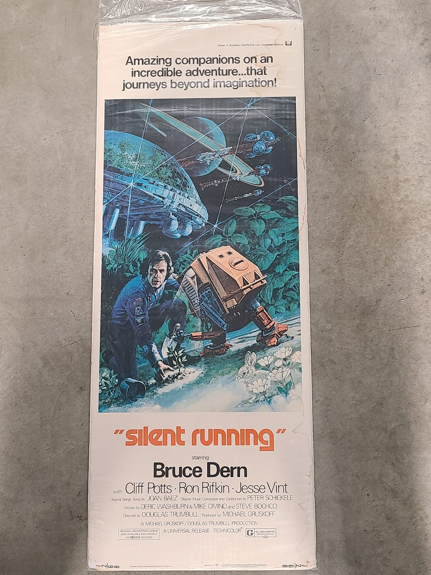 Silent Running 1972 Inserts