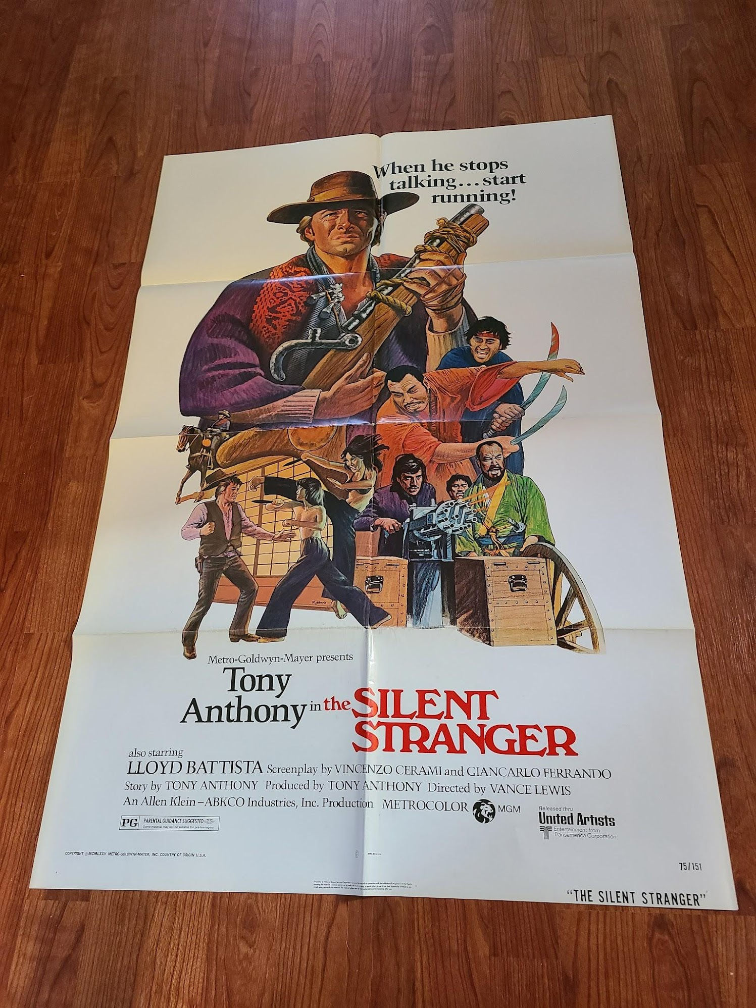 Silent Stranger 1975 1 Sheets/US