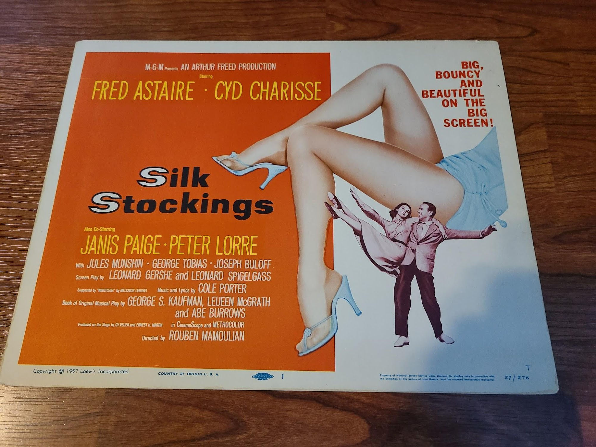 Silk Stockings 1957 Title Cards