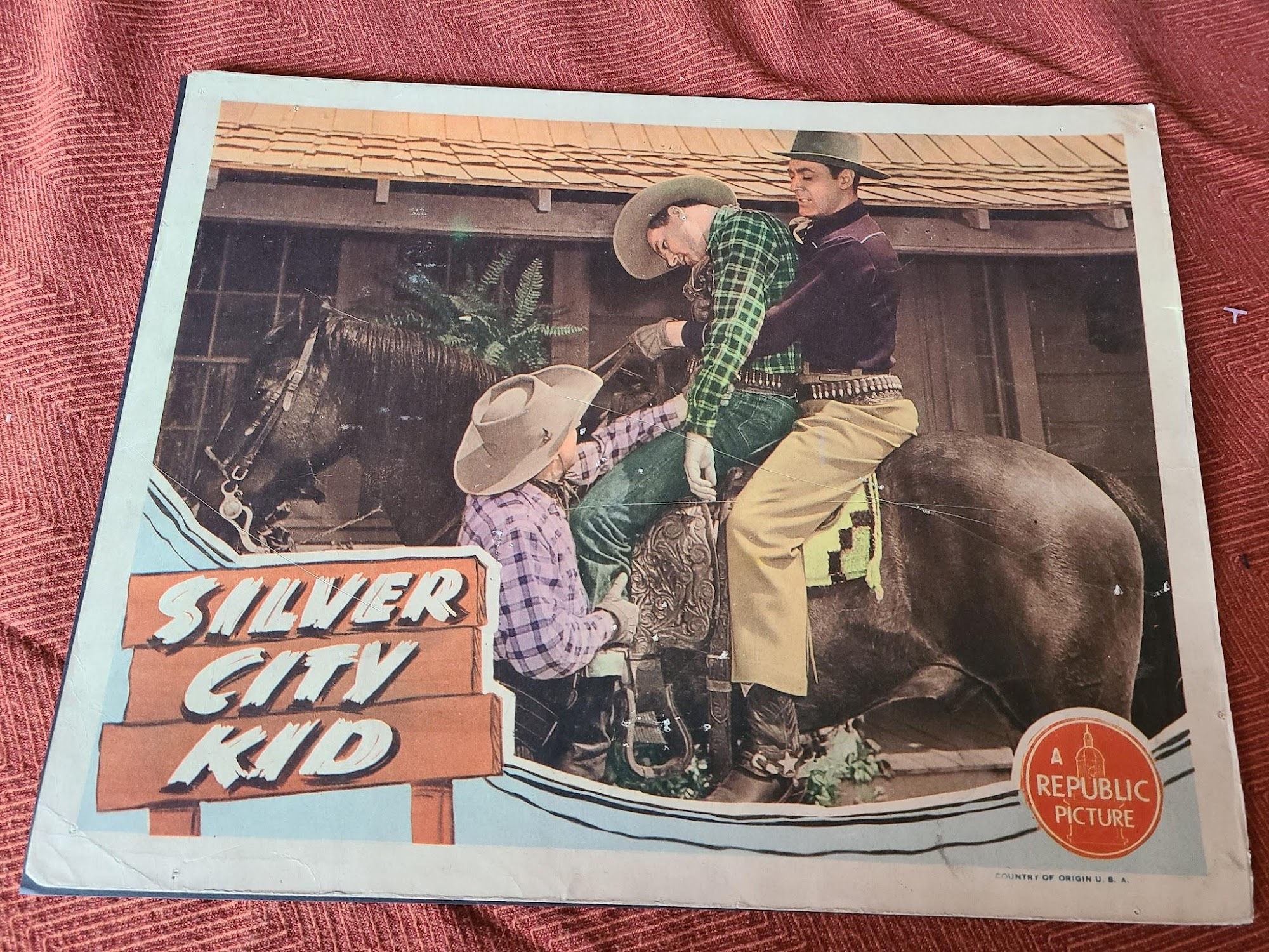 Silver City Kid 1944 Western Lobby Cards
