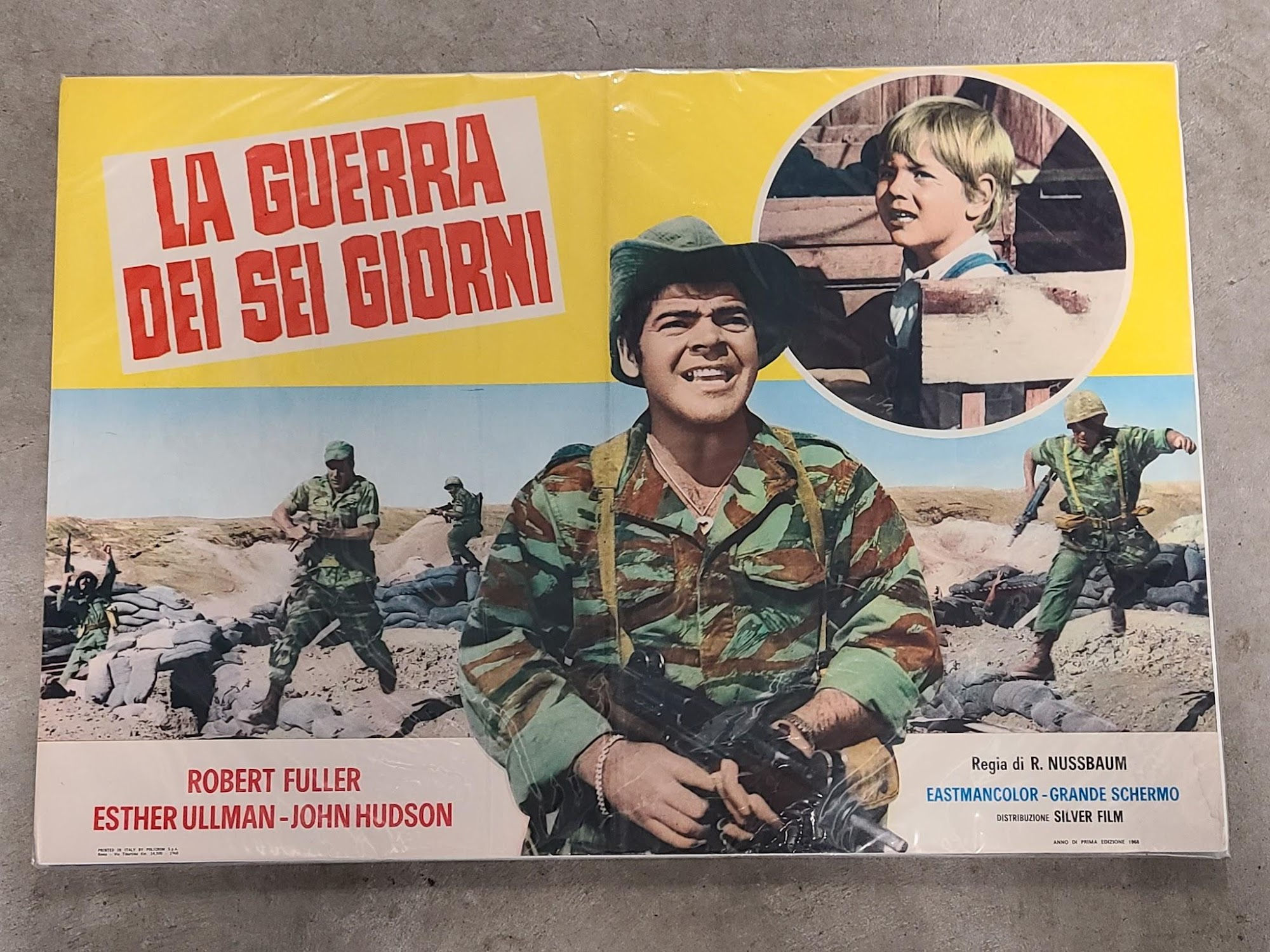 Sinai Commando 1968 Fotobusta