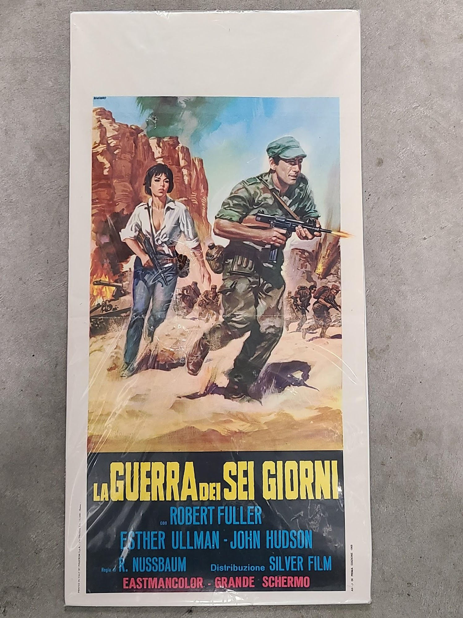 Sinai Commando 1968 Locodina