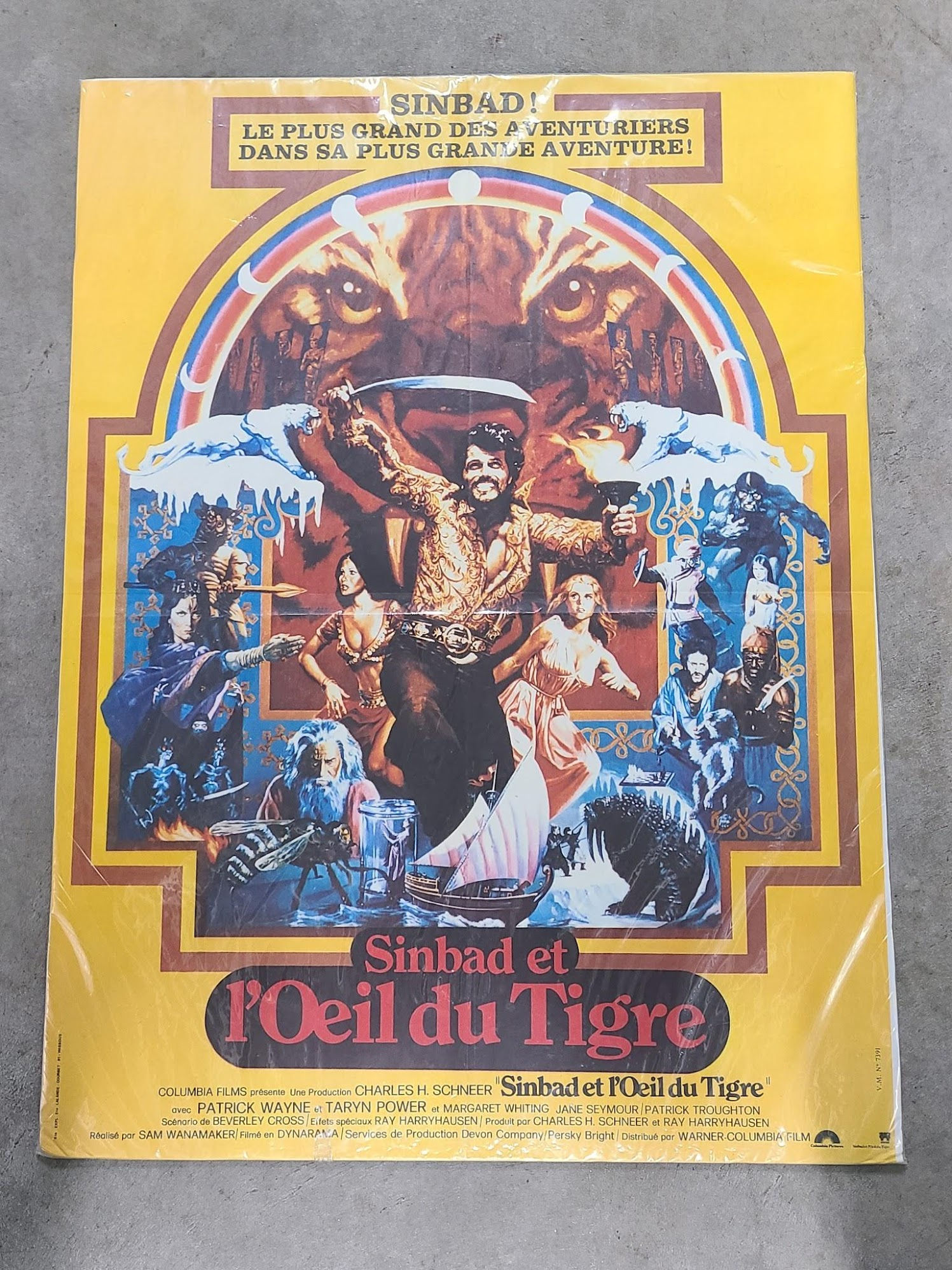 Sinbad & The Eye Of The Tiger 1977 French