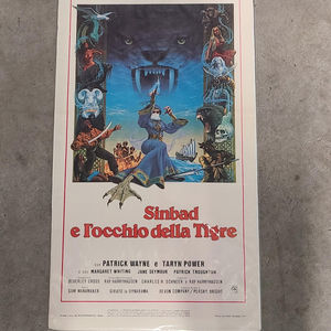 Sinbad & The Eye Of The Tiger 1977 Locodina