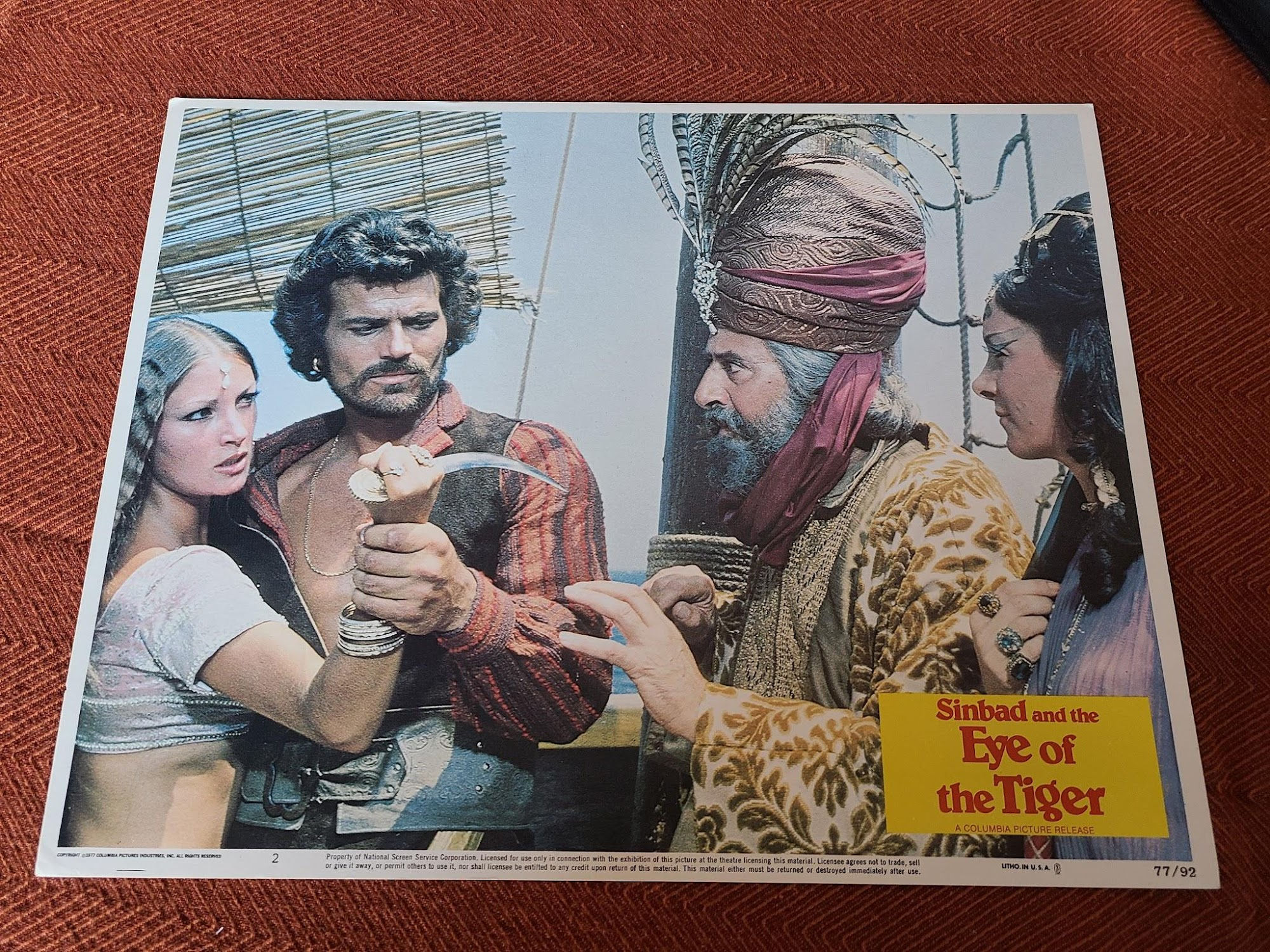 Sinbad And The Eye Of The Tiger 1977 Scifi/Horror