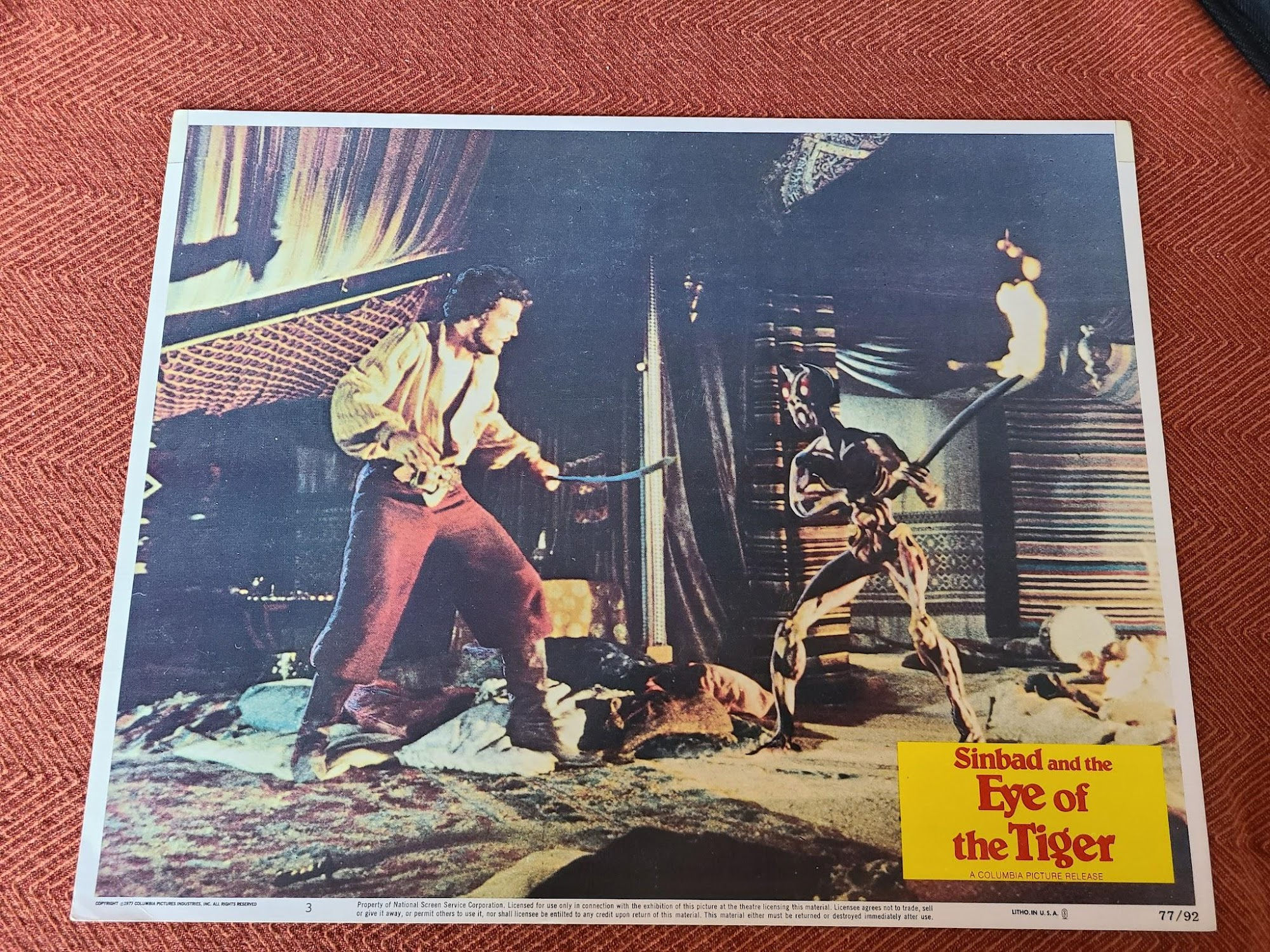 Sinbad And The Eye Of The Tiger 1977 Scifi/Horror