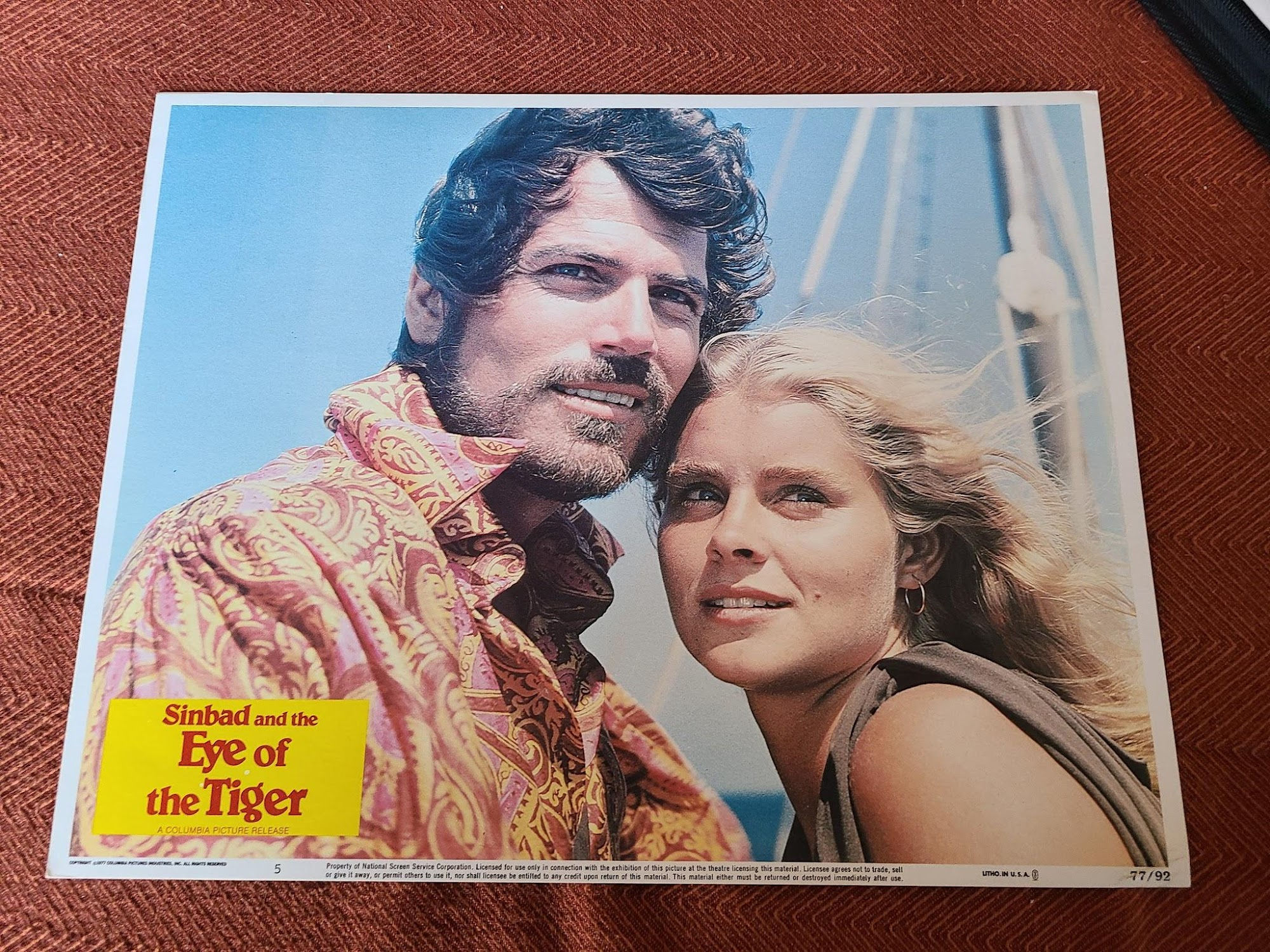 Sinbad And The Eye Of The Tiger 1977 Scifi/Horror