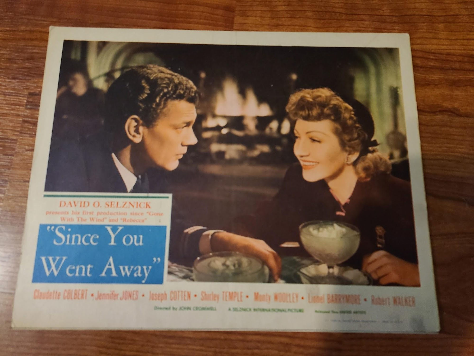 Since You Went Away 1944 Military/Aviation Lobby Cards