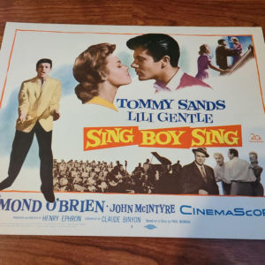 Sing Boy Sing 1958 Title Cards