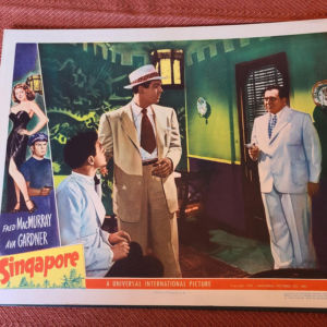 Singapore 1947 General Lobby Cards