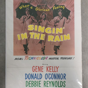 Singin' In The Rain 1952 1 Sheets/US