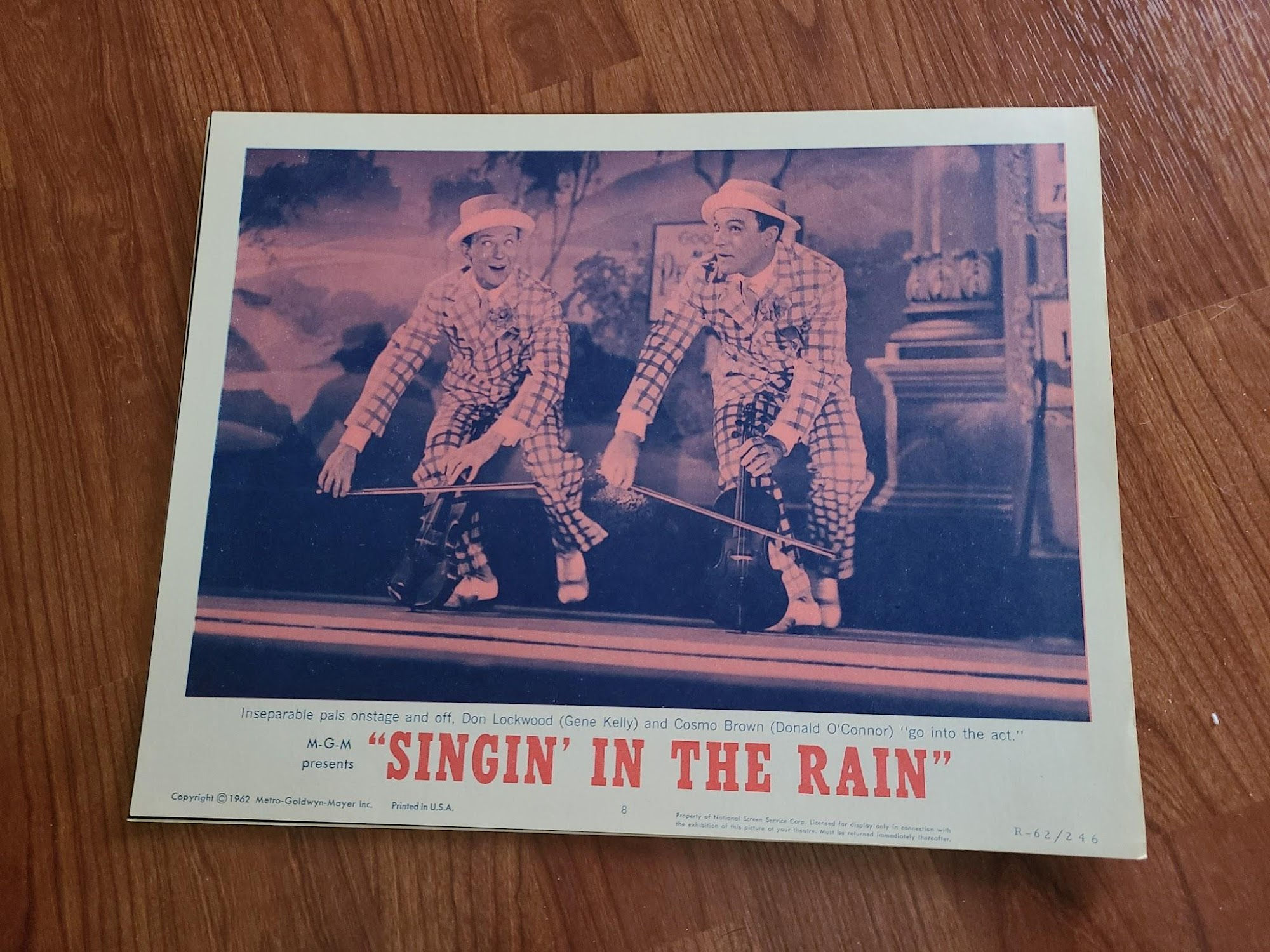 Singin' In The Rain 1952 General Lobby Cards