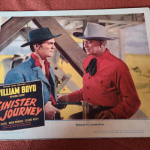 Sinister Journey 1948 Western Lobby Cards