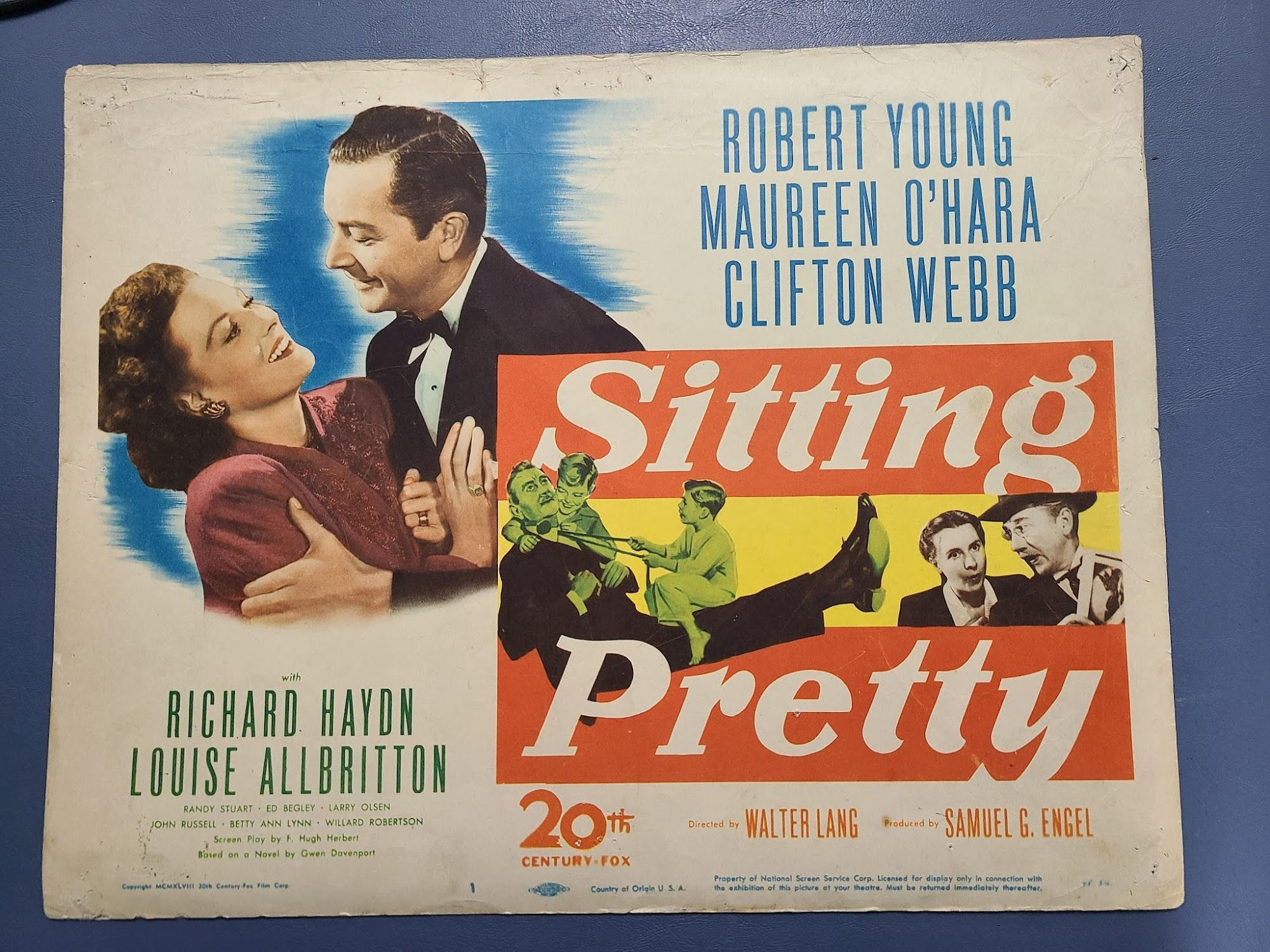 Sitting Pretty 1948 Title Cards