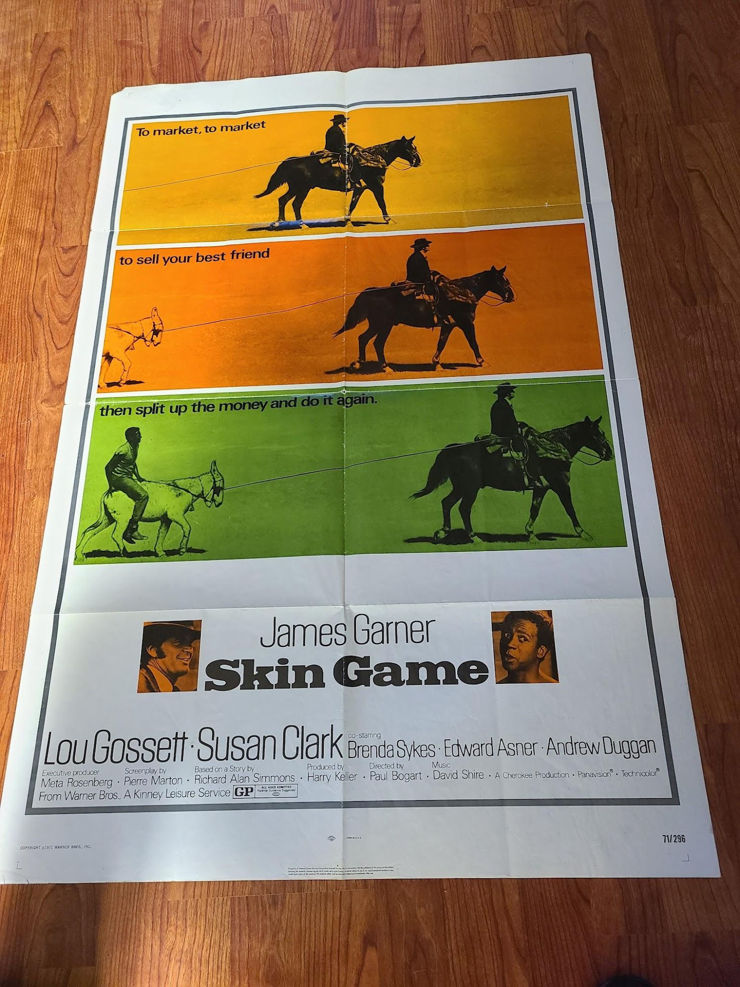 Skin Game 1971 1 Sheets/US